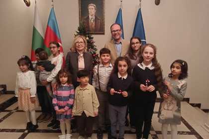 Reception for the Bulgarian community in Baku on the upcoming Christmas and New Year holidays